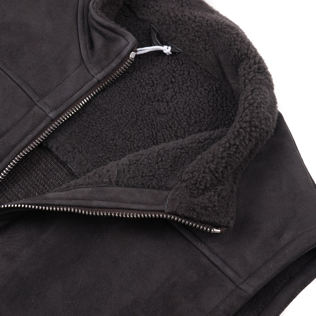 Manto Shearling Leather Outerwear Vest - Top Shelf Apparel