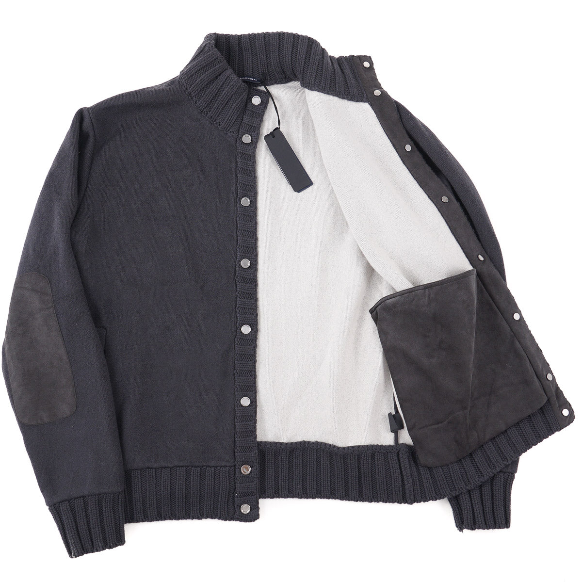 Manrico Knit Cashmere Bomber Jacket - Top Shelf Apparel