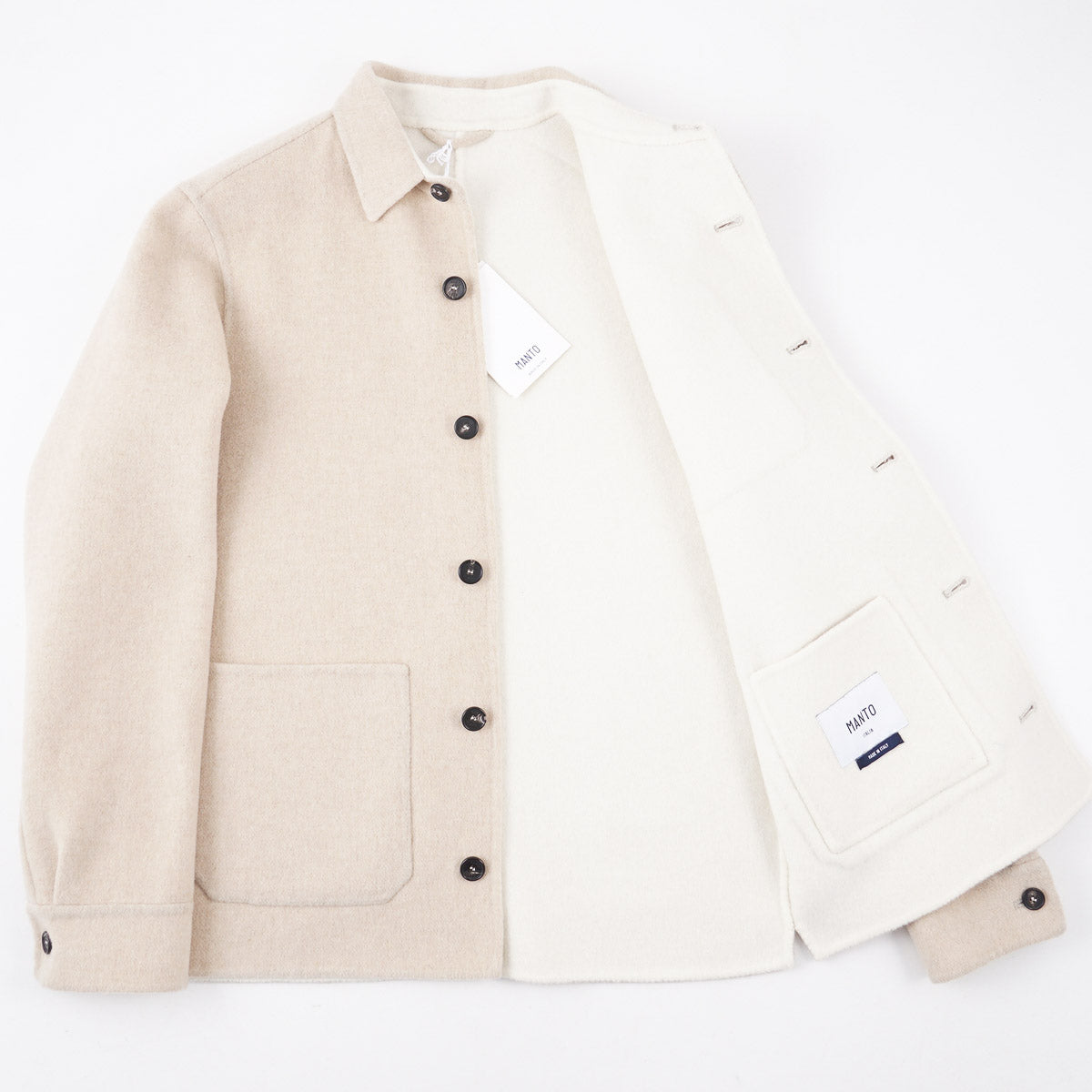 Manto Unlined Cashmere Chore Jacket - Top Shelf Apparel