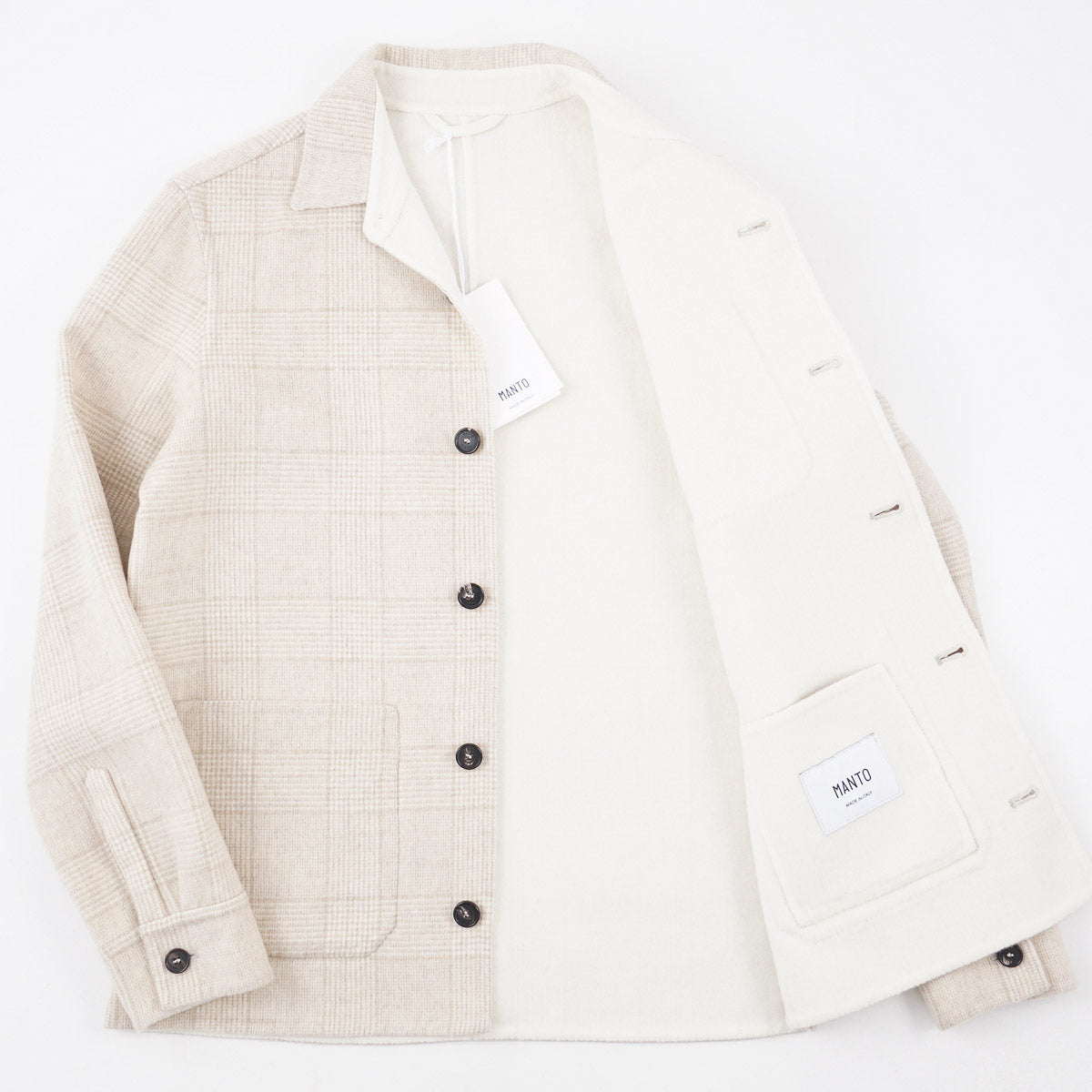 Manto Unlined Cashmere Chore Jacket - Top Shelf Apparel