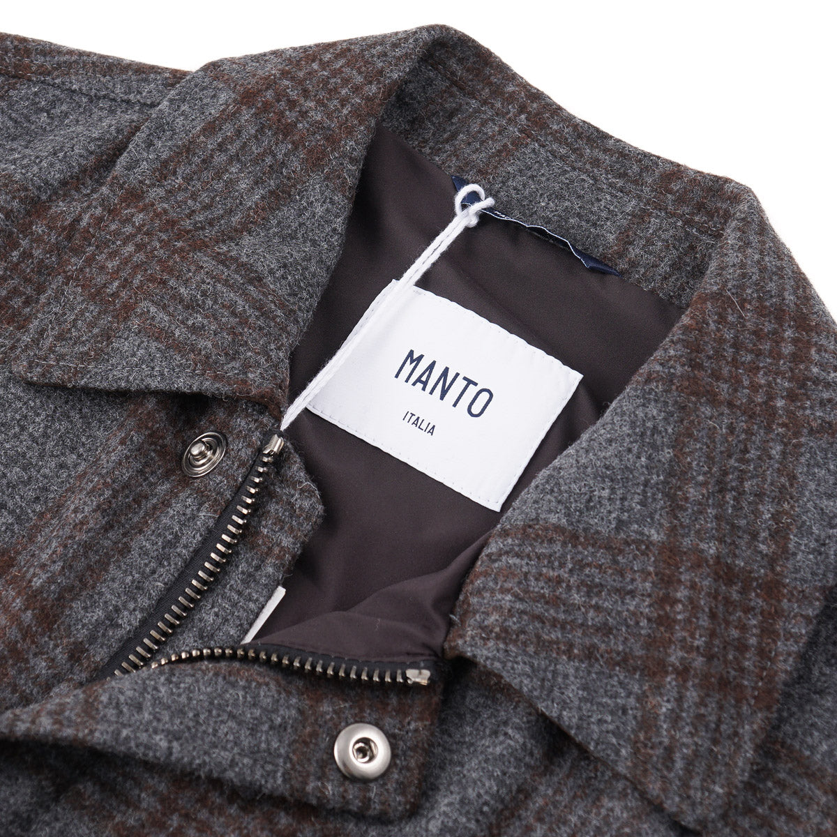 Manto Flannel Cashmere-Alpaca Jacket - Top Shelf Apparel