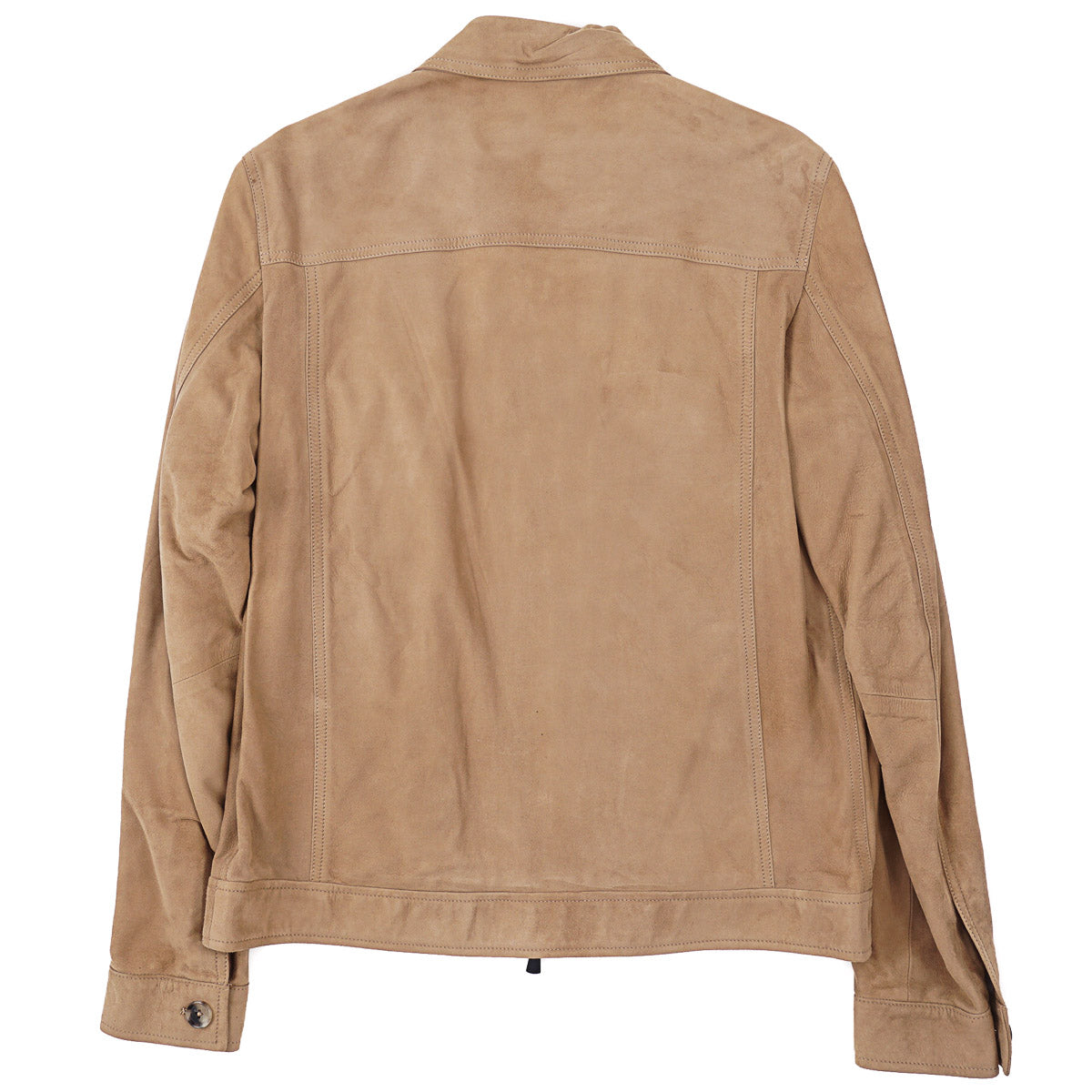 Isaia Lightweight Lamb Suede Jacket