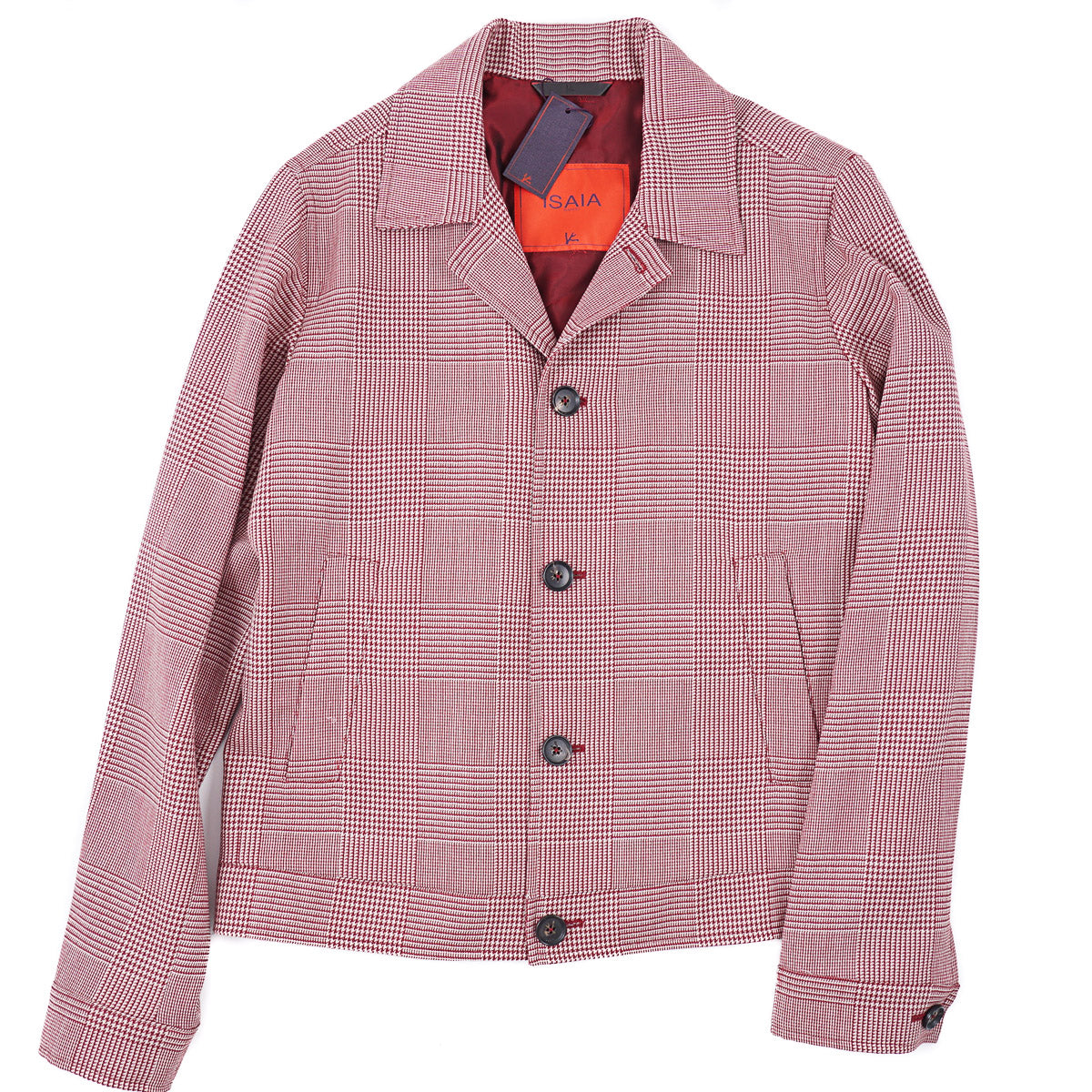 Isaia Woven Wool 'Portofino' Jacket