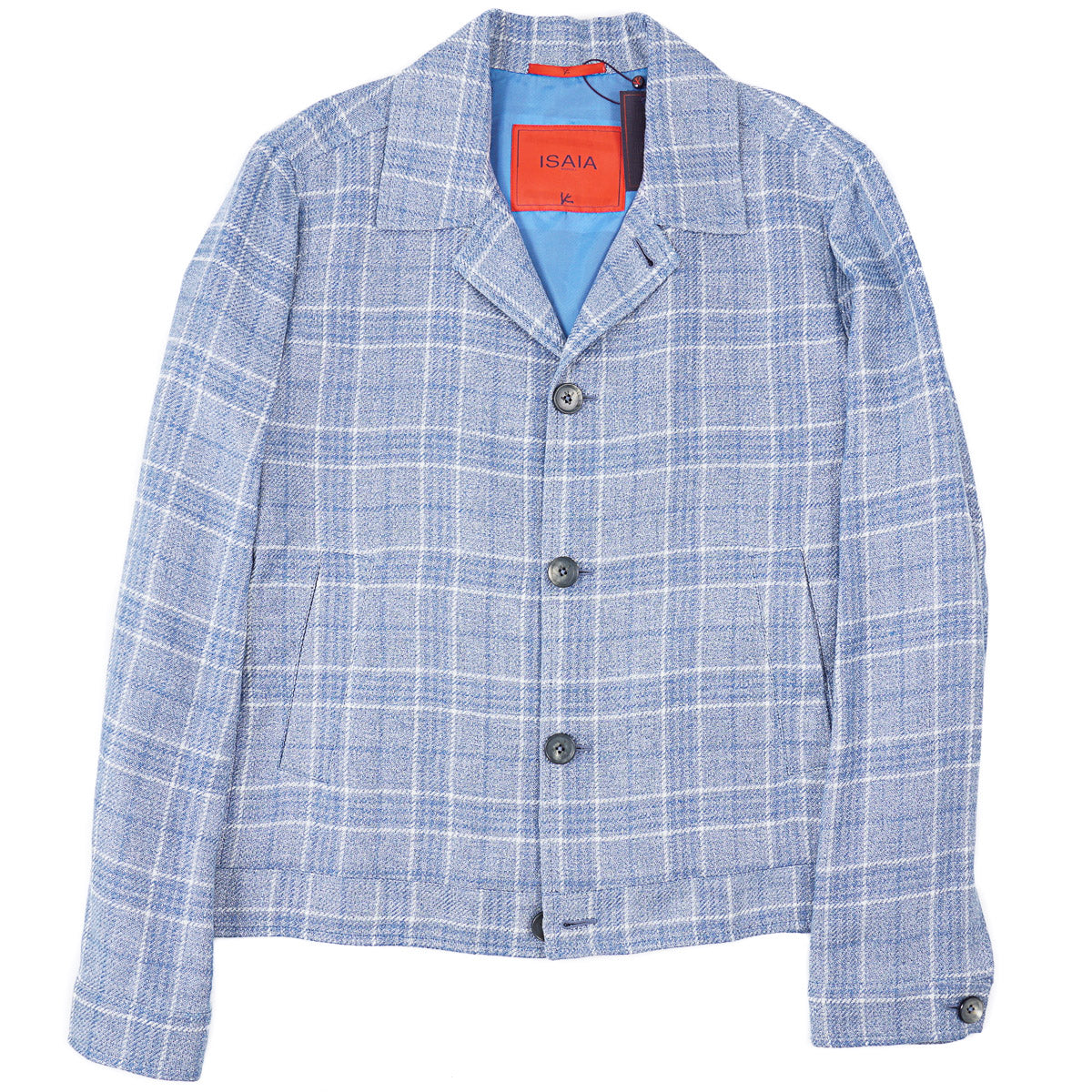 Isaia Wool-Hemp 'Portofino' Jacket