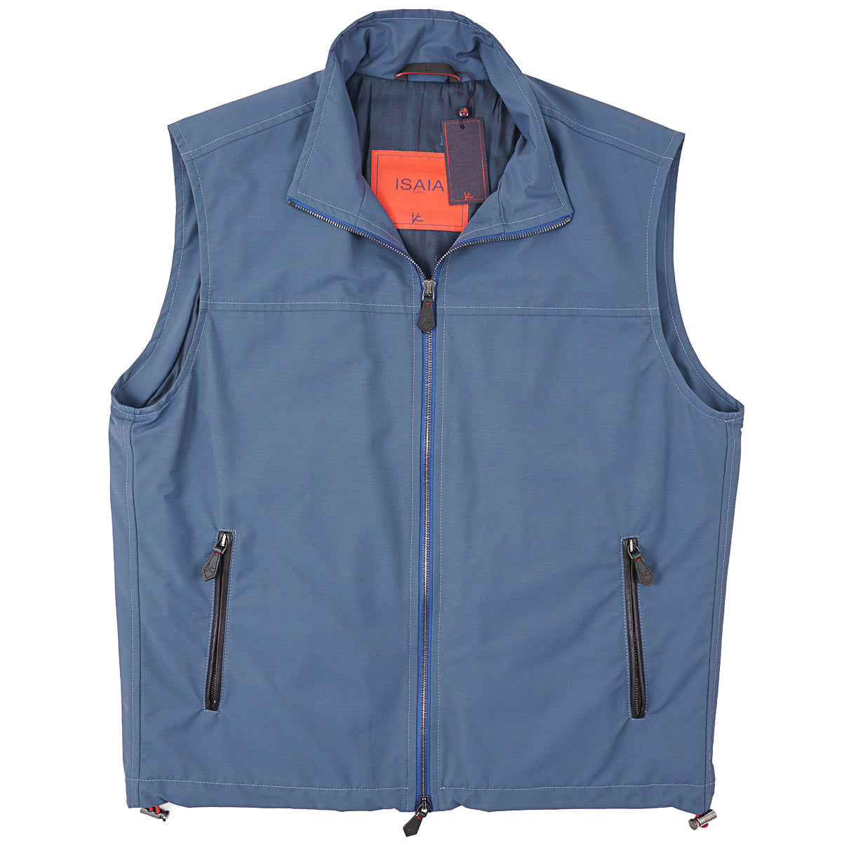Isaia Light Padded Tech Wool Vest