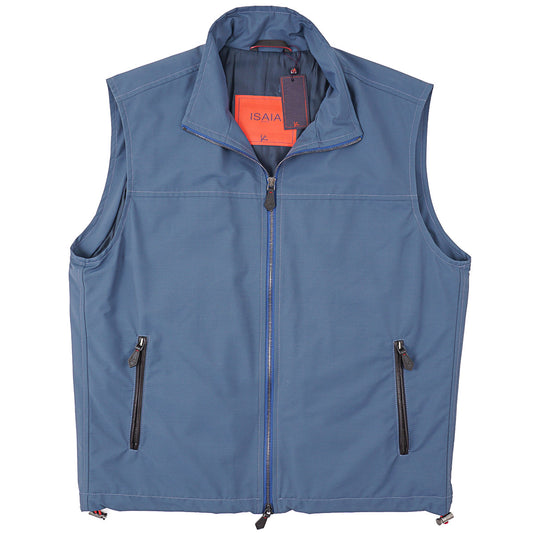 Isaia Light Padded Tech Wool Vest - Top Shelf Apparel