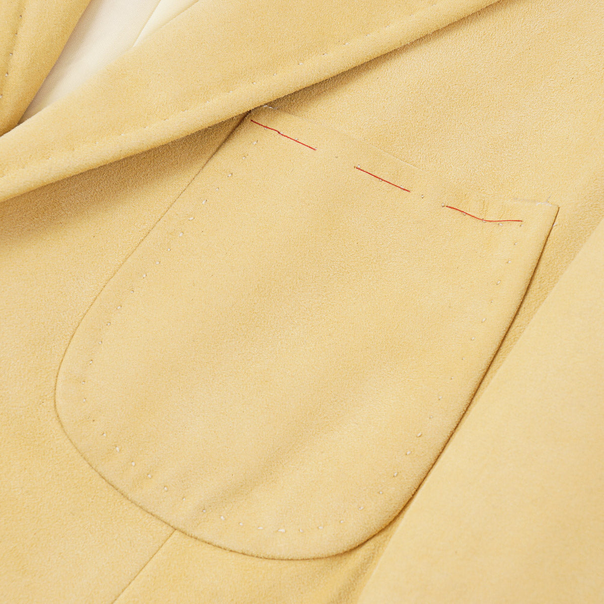 Isaia Soft Lamb Suede Leather Blazer