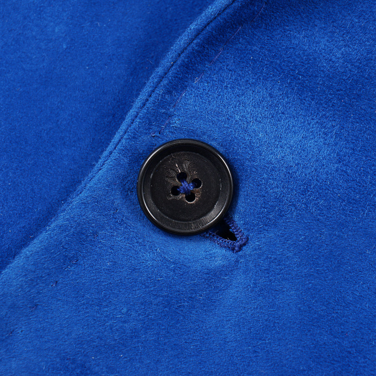 Isaia Soft Lamb Suede Leather Blazer