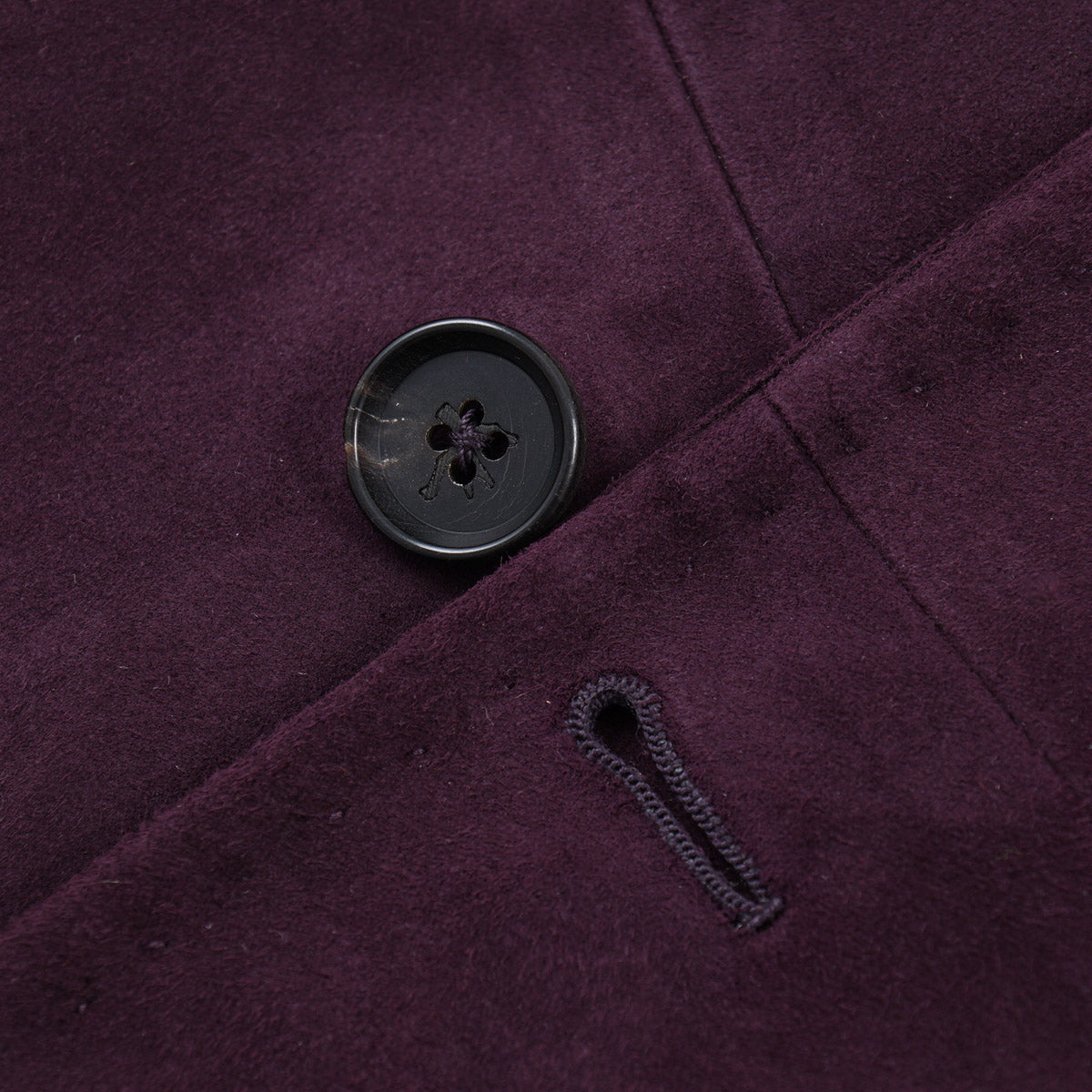 Isaia Soft Lamb Suede Leather Blazer