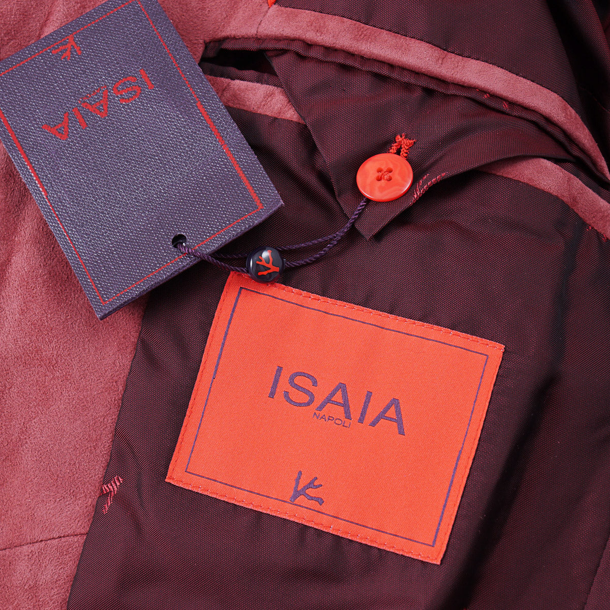 Isaia Soft Lamb Suede Leather Blazer - Top Shelf Apparel