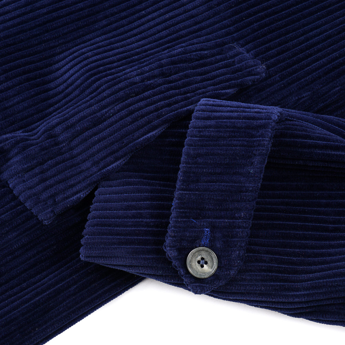 Isaia Slim-Fit Corduroy Cotton Overcoat