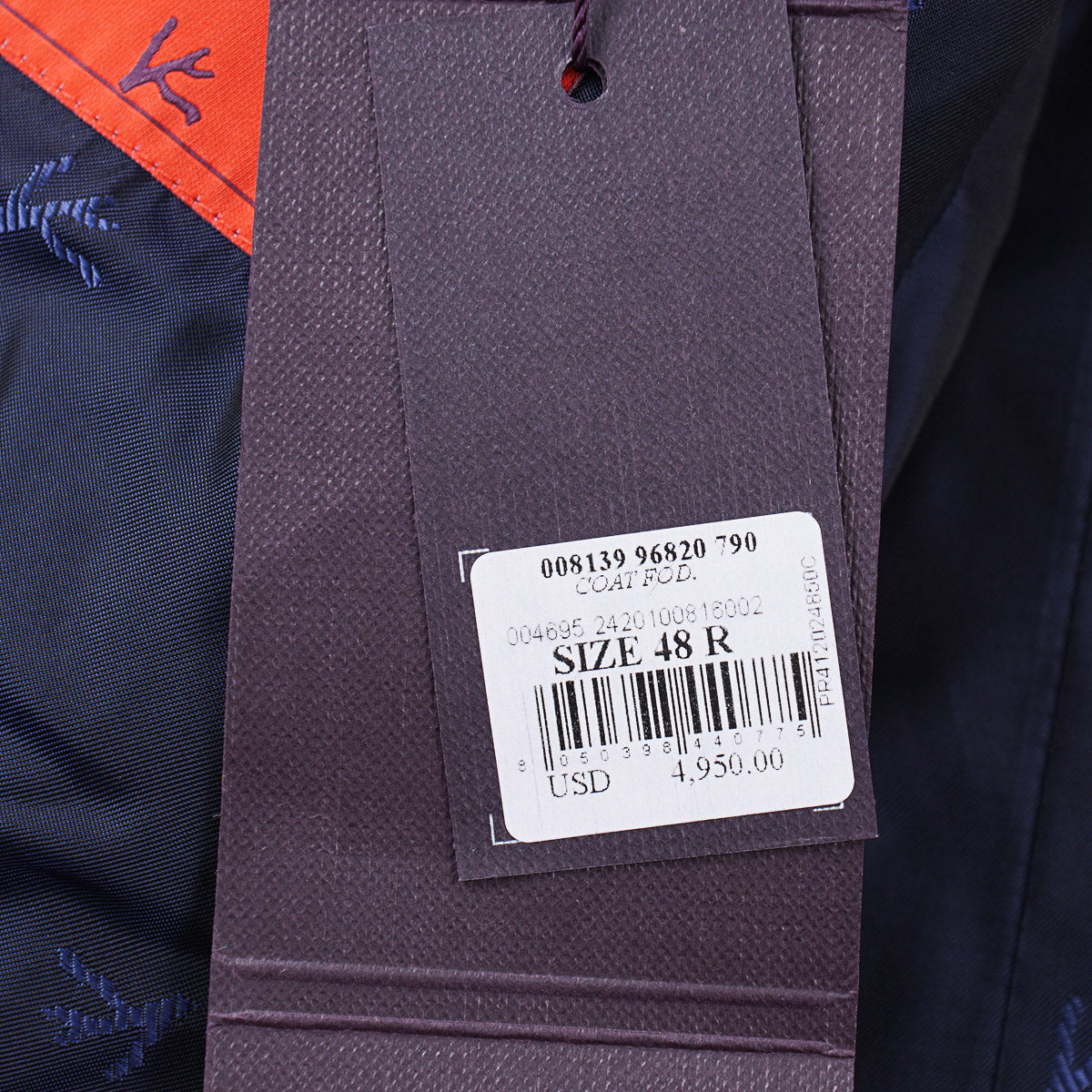 Isaia Slim-Fit Corduroy Cotton Overcoat