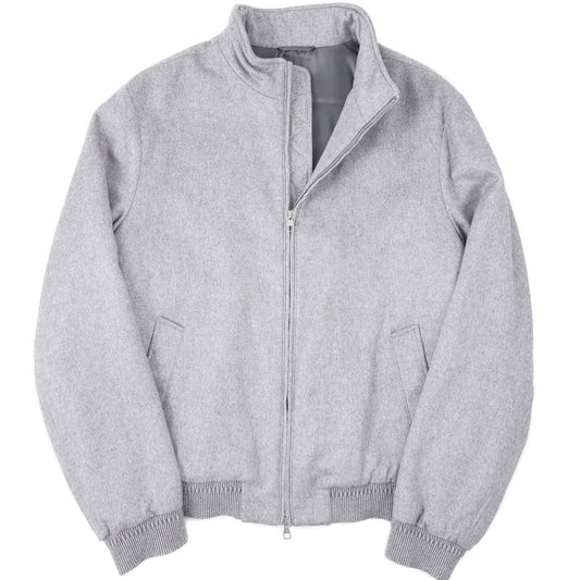 Brett Johnson Cashmere-Silk Bomber Jacket