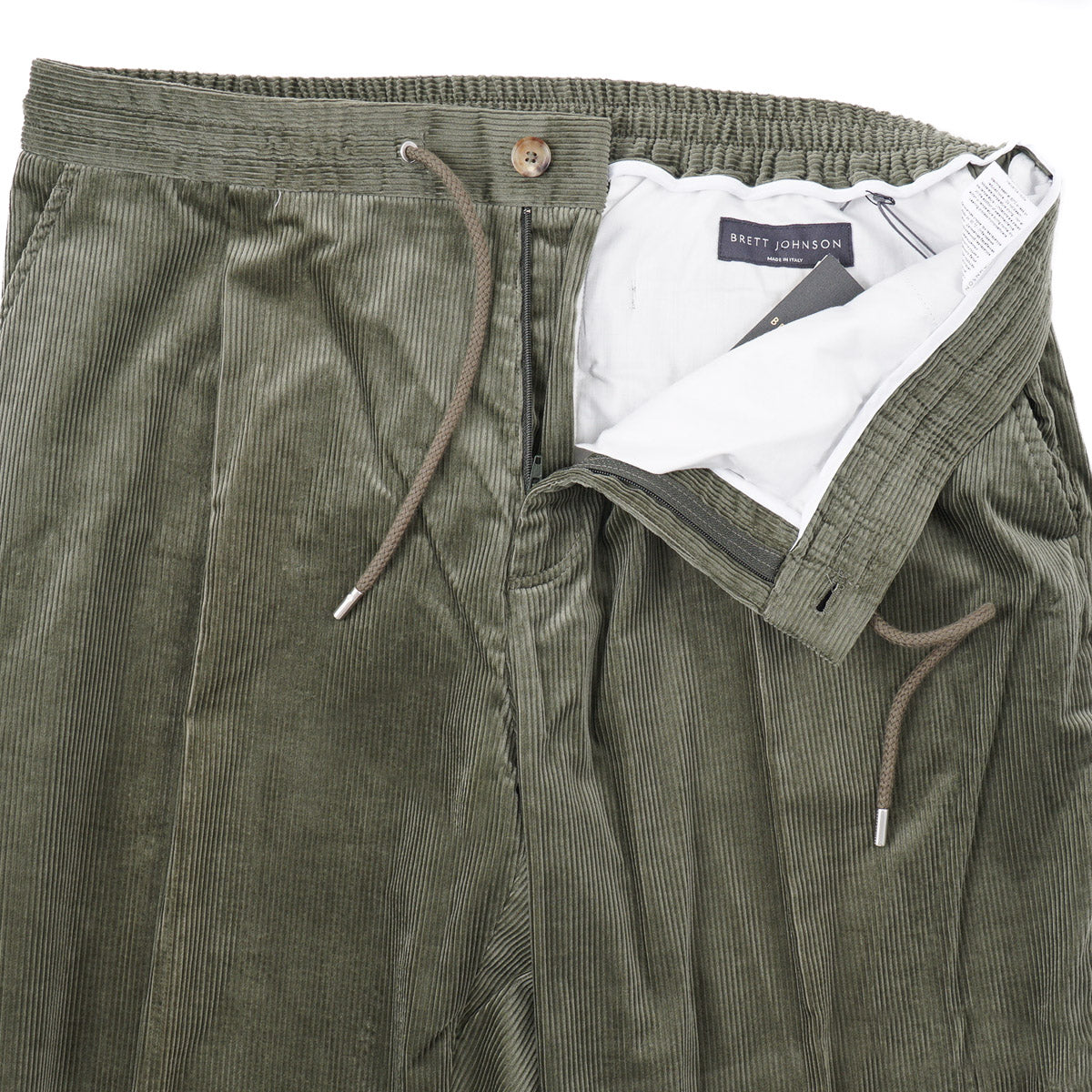 Brett Johnson Corduroy Drawstring Pants