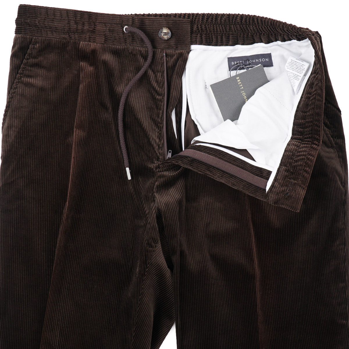 Brett Johnson Corduroy Drawstring Pants
