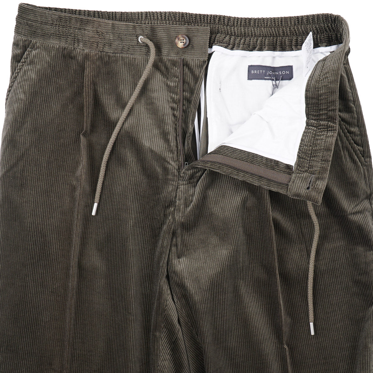 Brett Johnson Corduroy Drawstring Pants