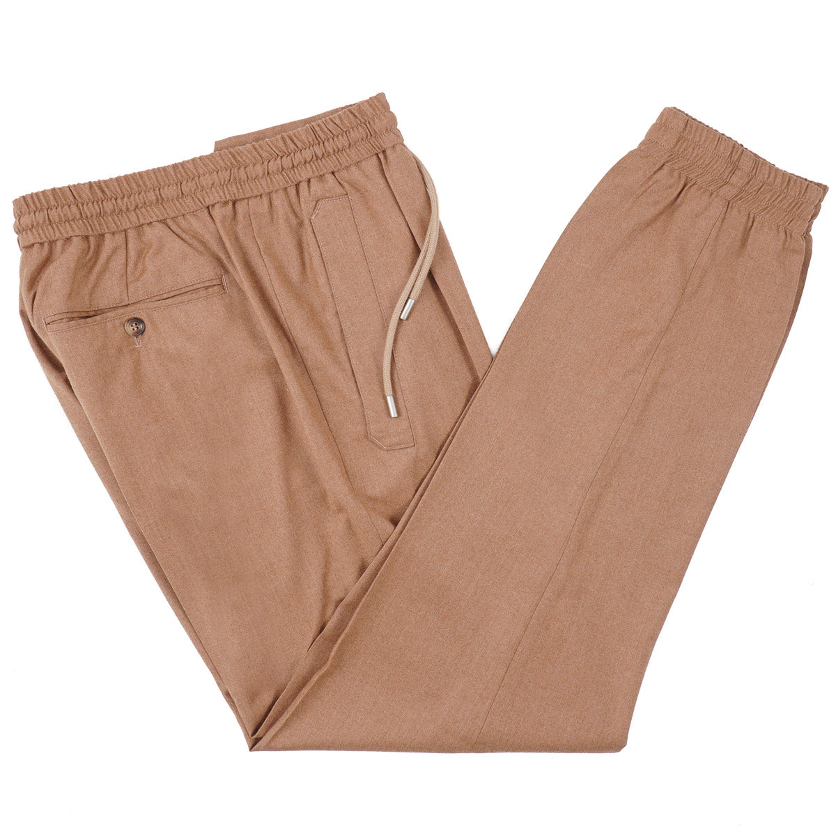Brett Johnson Wool-Silk Jogger Pants