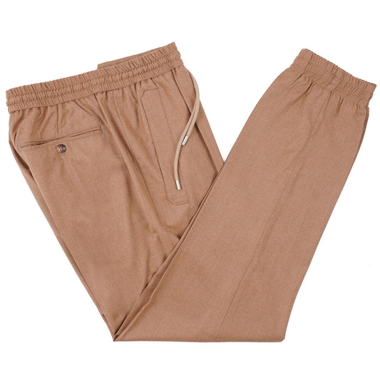 Brett Johnson Wool-Silk Jogger Pants