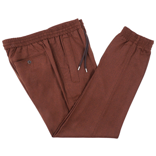 Brett Johnson Wool-Silk Jogger Pants