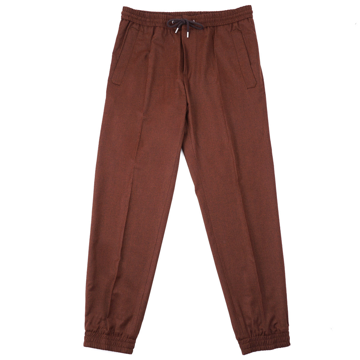 Brett Johnson Wool-Silk Jogger Pants