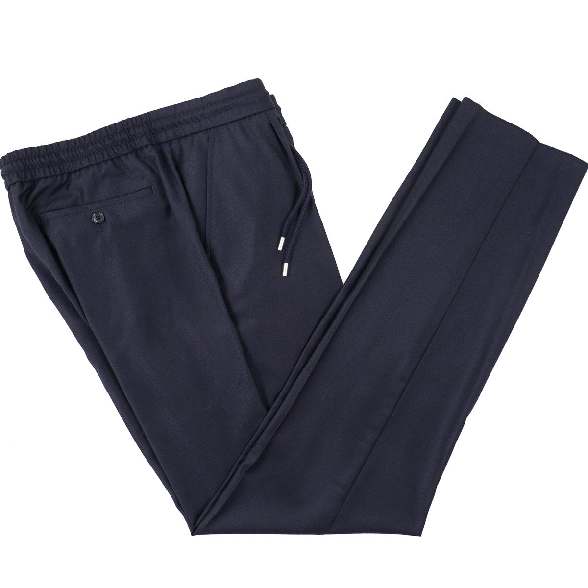 Brett Johnson Wool-Silk Drawstring Pants
