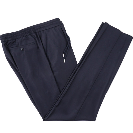Brett Johnson Wool-Silk Drawstring Pants
