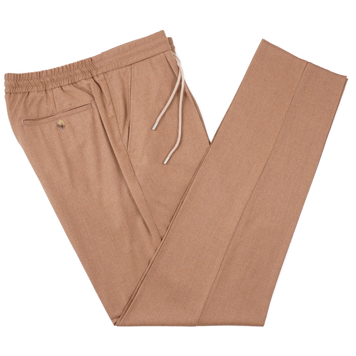 Brett Johnson Wool-Silk Drawstring Pants - Top Shelf Apparel