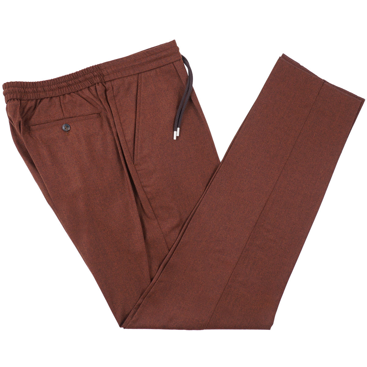Brett Johnson Wool-Silk Drawstring Pants - Top Shelf Apparel