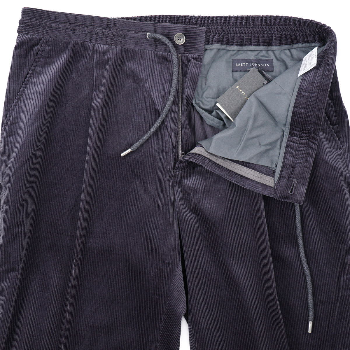 Brett Johnson Corduroy Drawstring Pants - Top Shelf Apparel