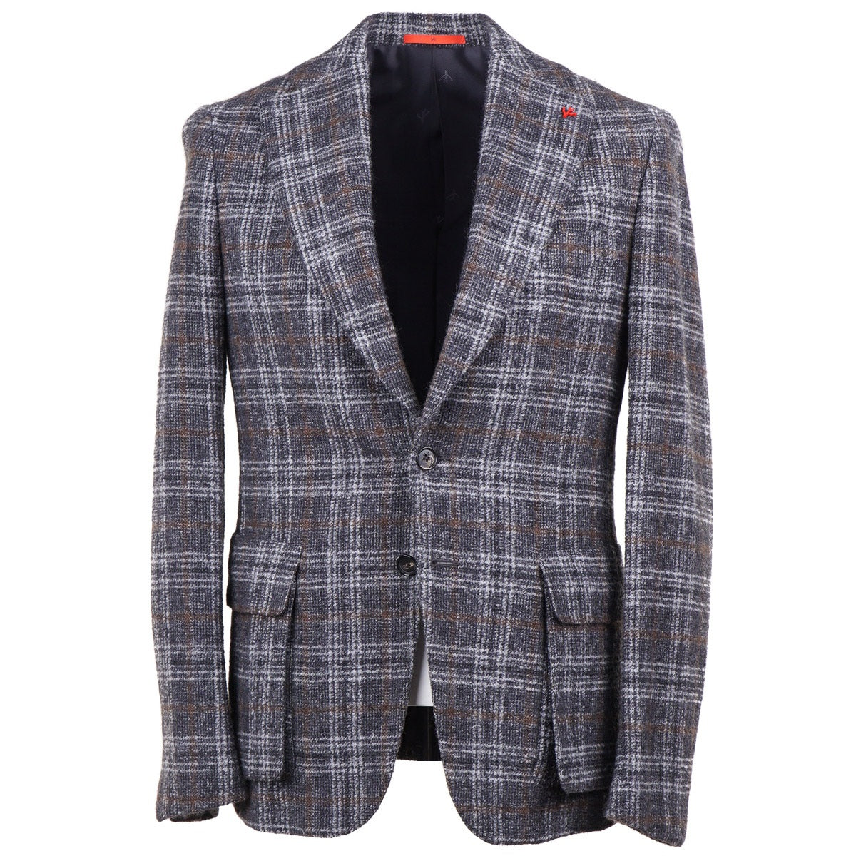 Isaia Wool and Baby Llama Sport Coat