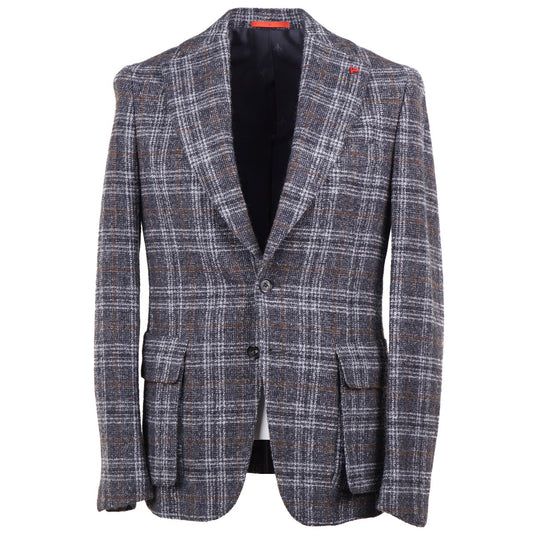 Isaia Wool and Baby Llama Sport Coat
