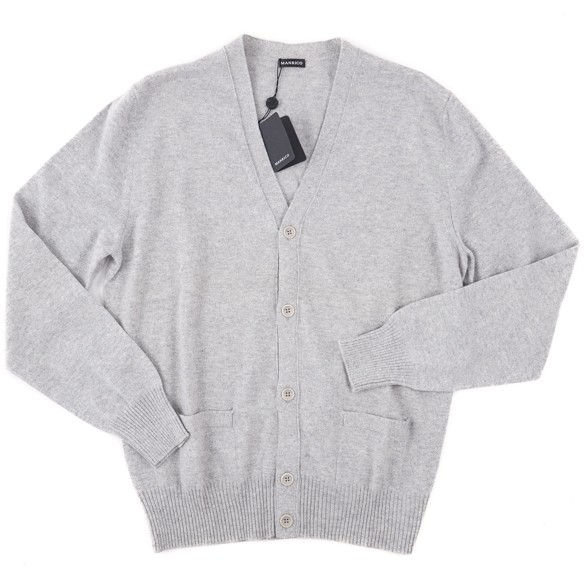 Manrico Relaxed-Fit Cashmere Cardigan Sweater - Top Shelf Apparel