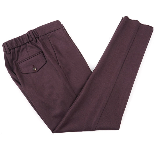 Marco Pescarolo Flannel Wool-Cashmere Pants - Top Shelf Apparel