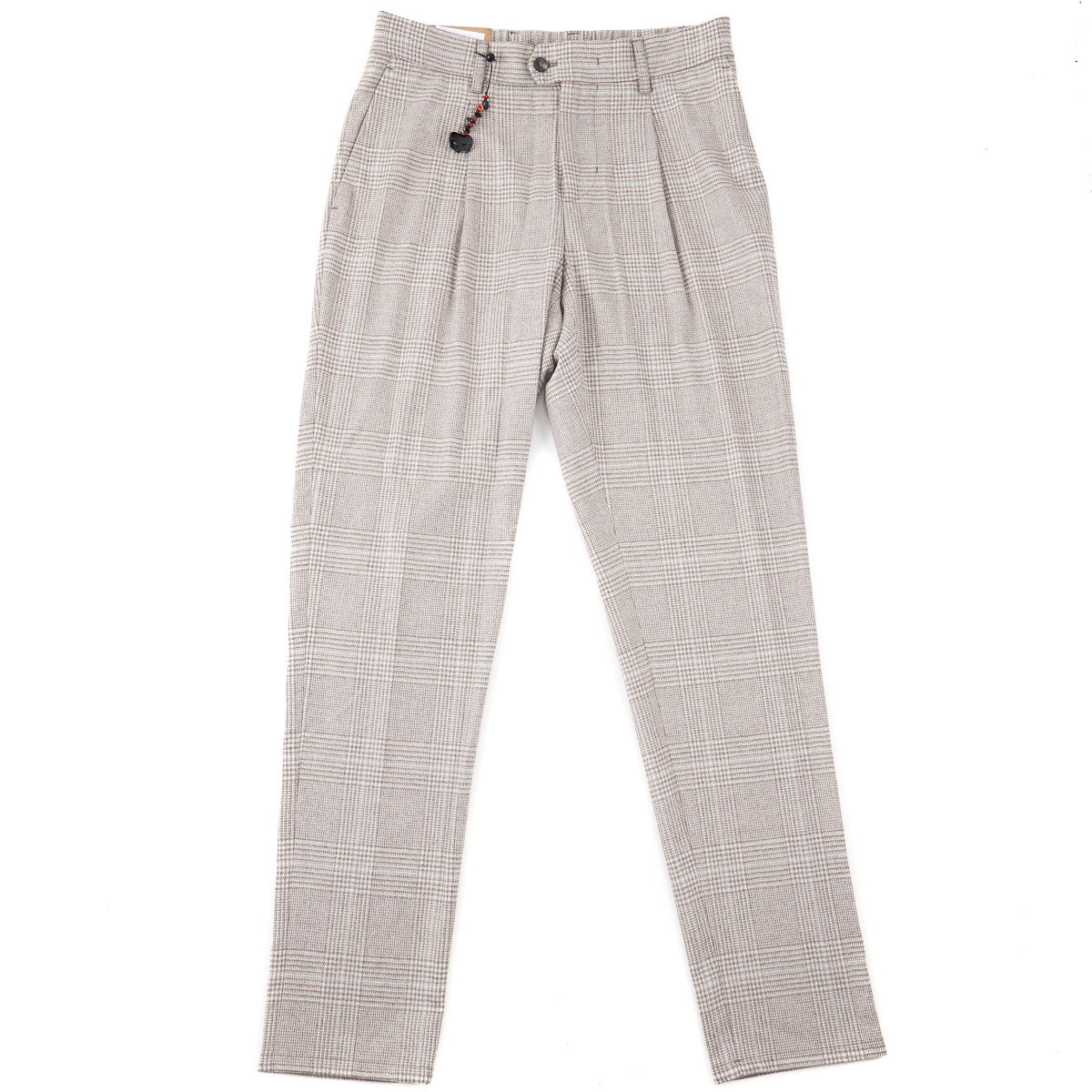 Marco Pescarolo Flannel Wool-Cashmere Pants - Top Shelf Apparel