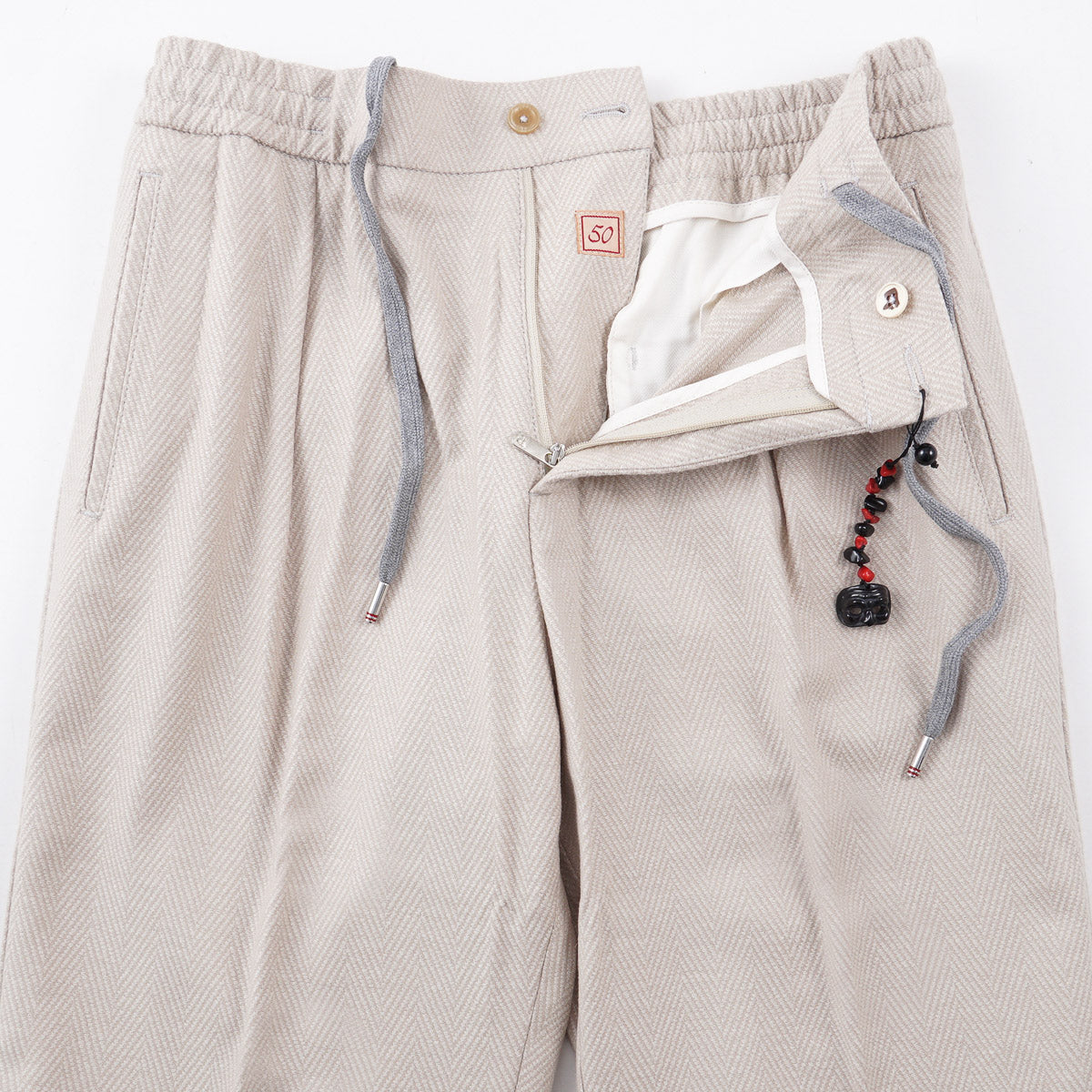 Marco Pescarolo Wool-Silk-Cashmere Jogger Pants - Top Shelf Apparel