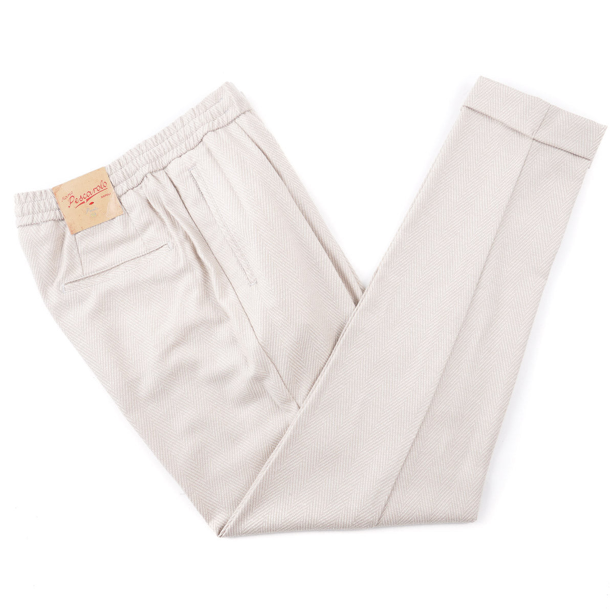 Marco Pescarolo Wool-Silk-Cashmere Jogger Pants - Top Shelf Apparel