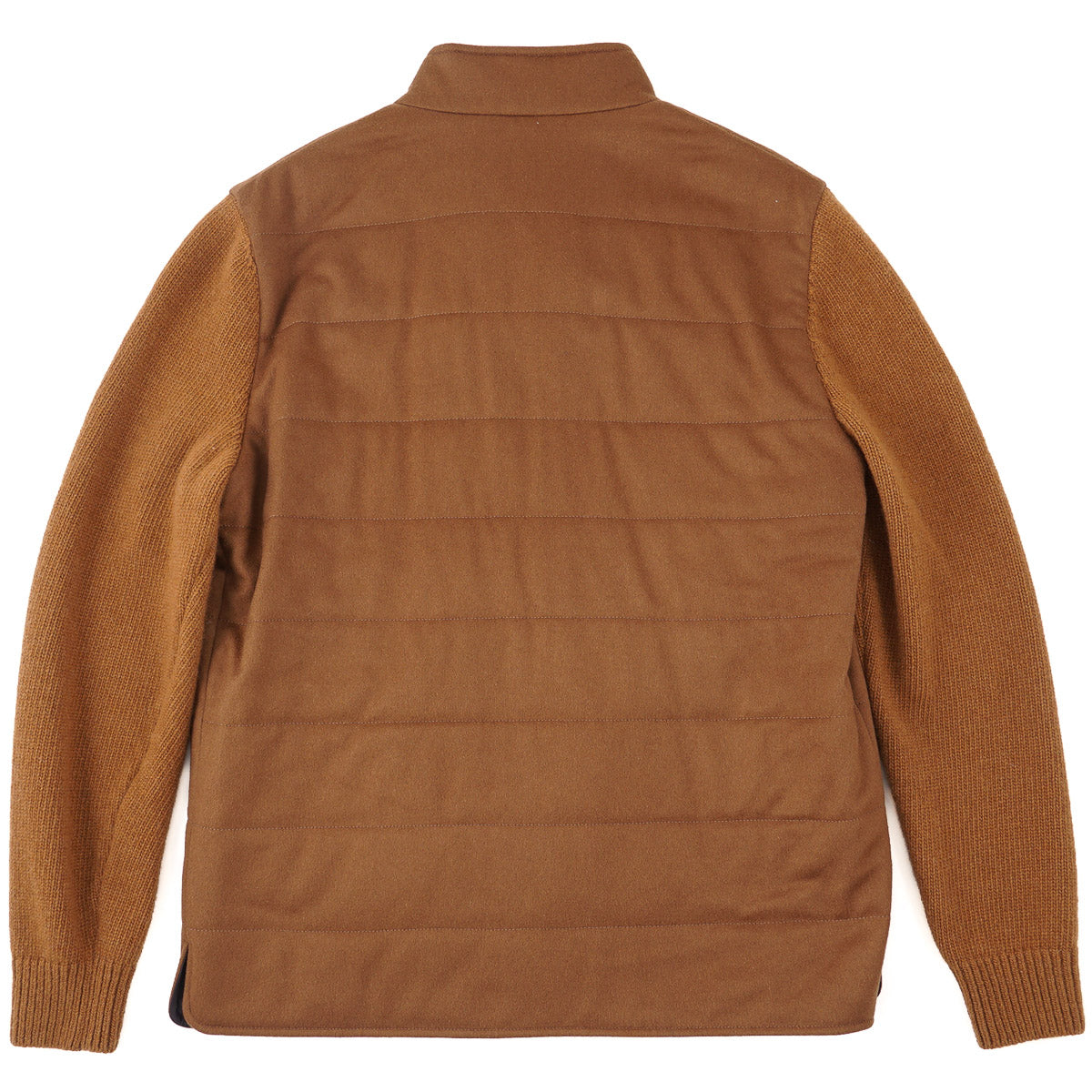 Manto Cashmere Jacket with Knit Sleeves - Top Shelf Apparel