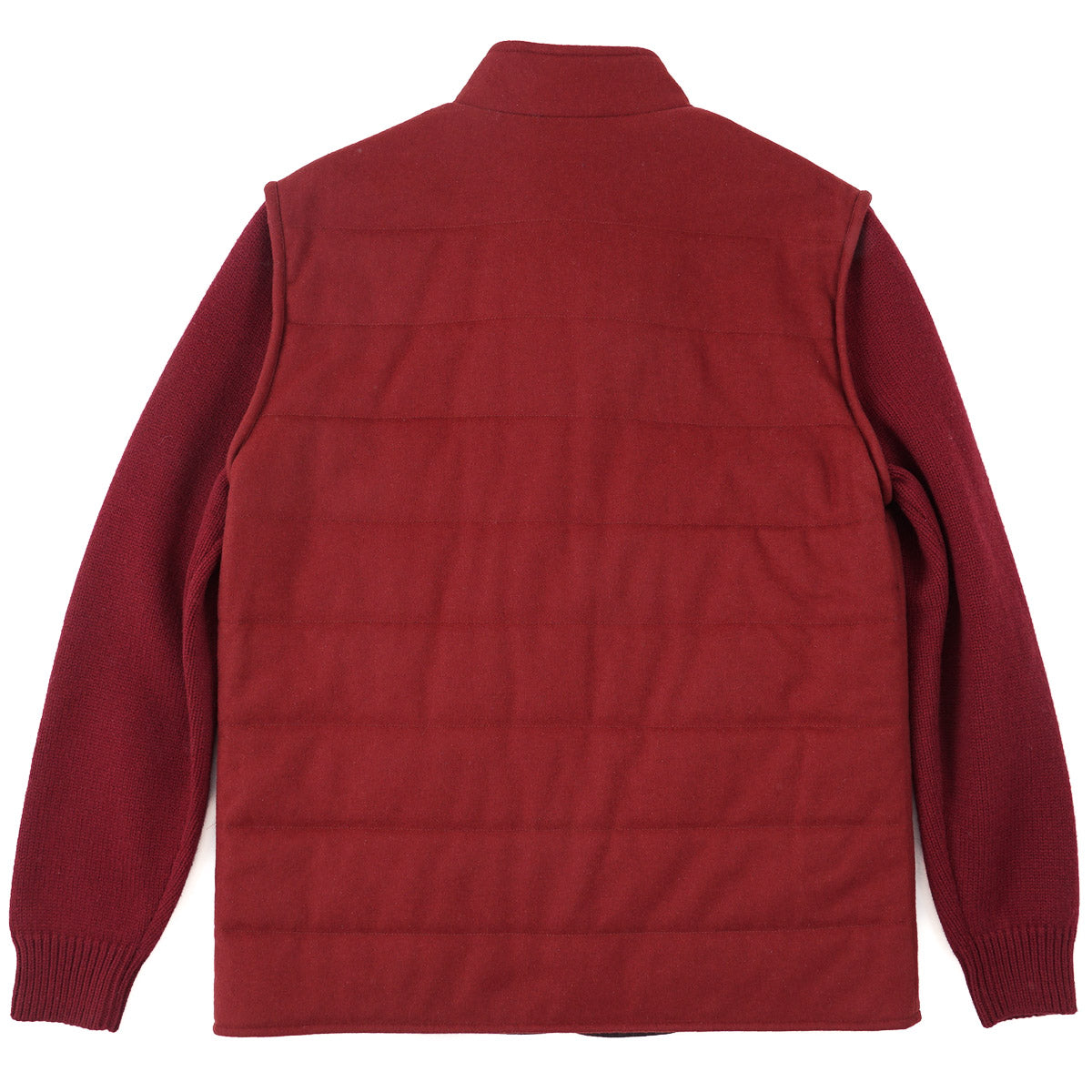 Manto Cashmere Jacket with Knit Sleeves