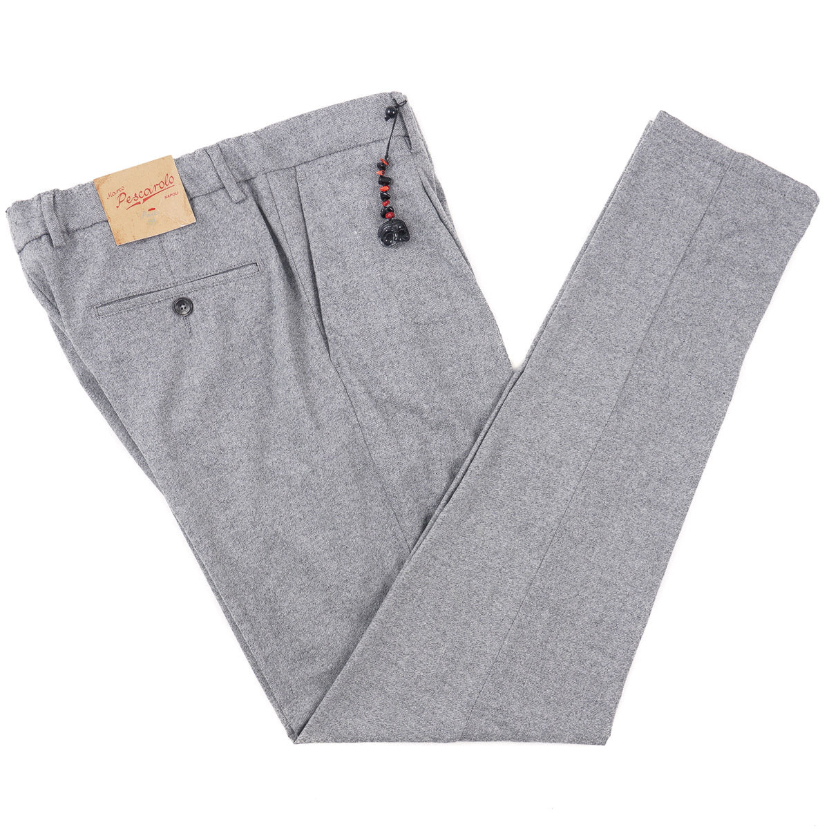 Marco Pescarolo Flannel Wool-Cashmere Pants - Top Shelf Apparel