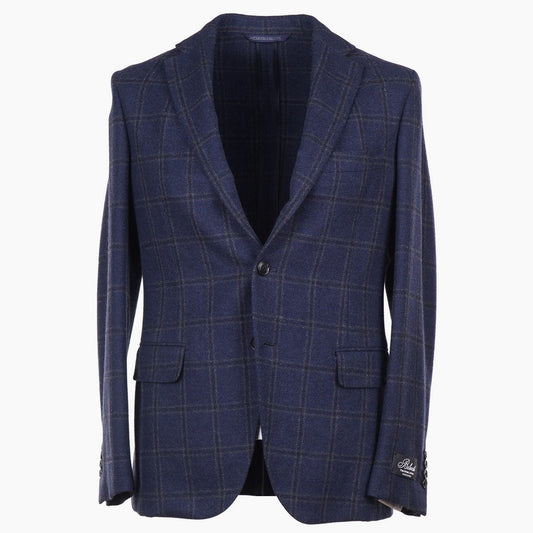 Belvest Soft-Constructed Wool Sport Coat