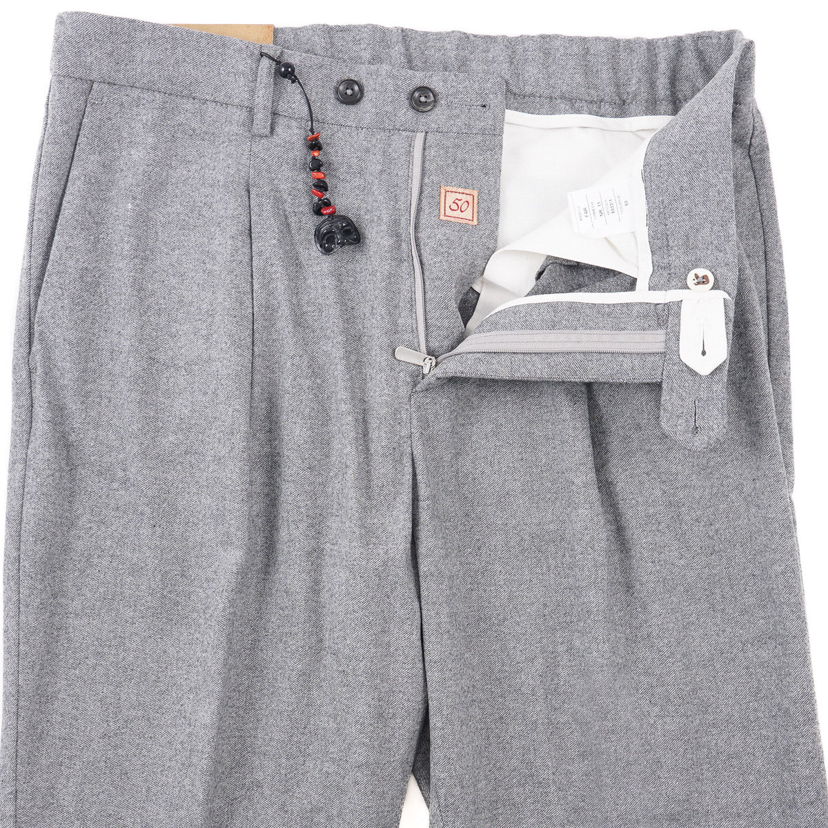 Marco Pescarolo Flannel Wool-Cashmere Pants - Top Shelf Apparel