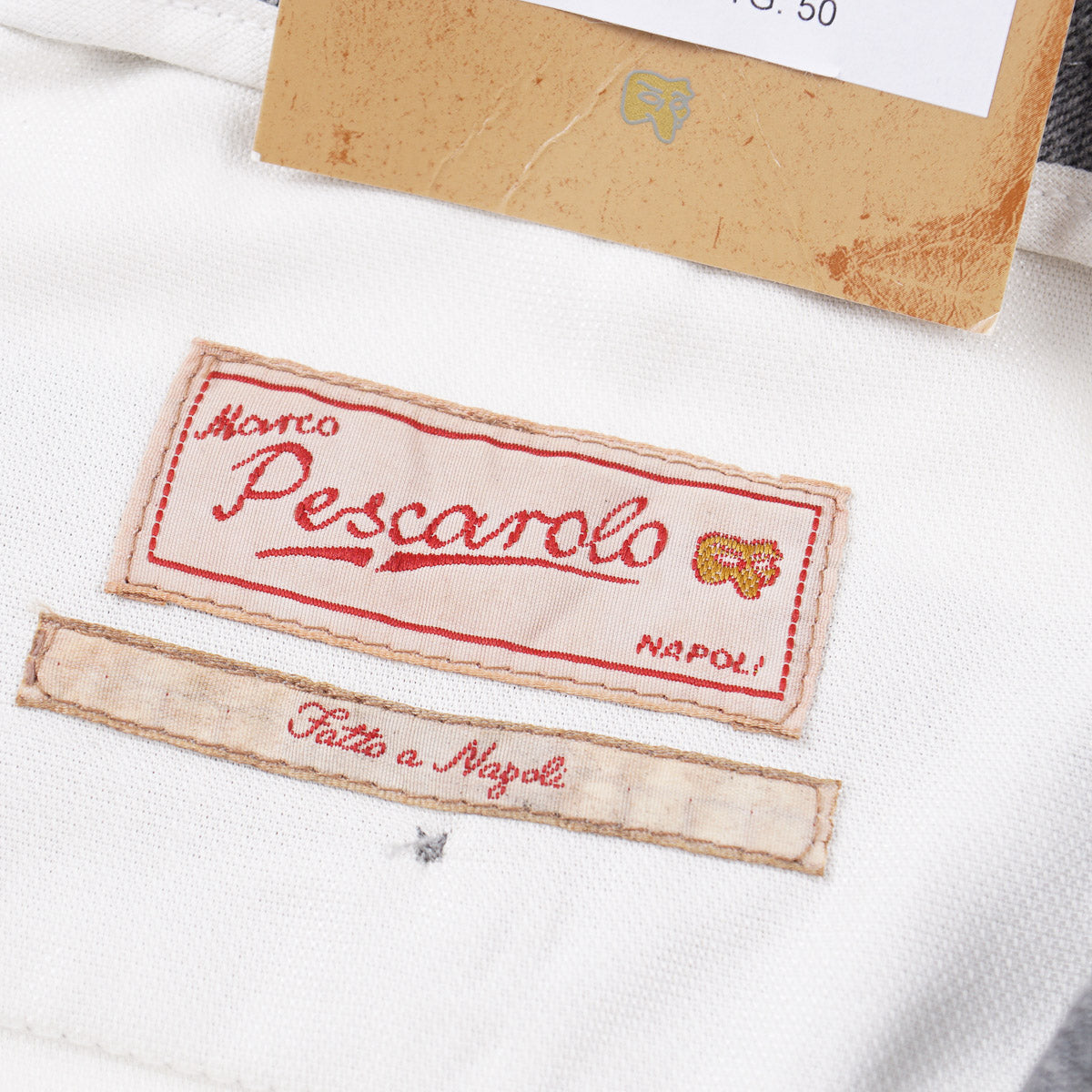 Marco Pescarolo Flannel Wool-Cashmere Pants - Top Shelf Apparel