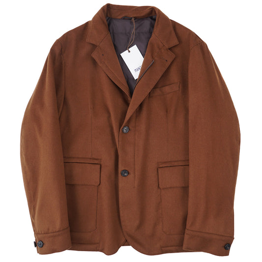 Manto Flannel Cashmere Outerwear Blazer