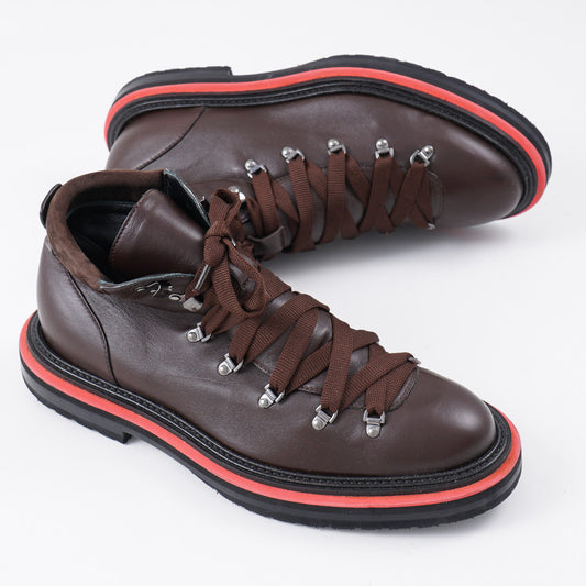 Isaia Calf Leather Hiking Boots - Top Shelf Apparel