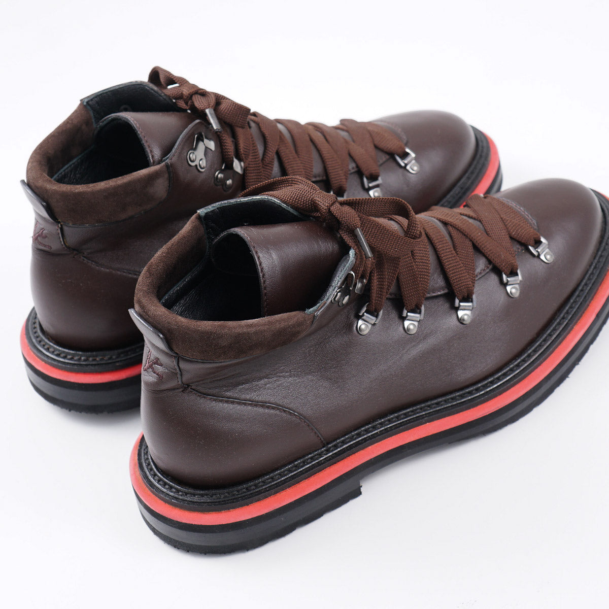Isaia Calf Leather Hiking Boots - Top Shelf Apparel