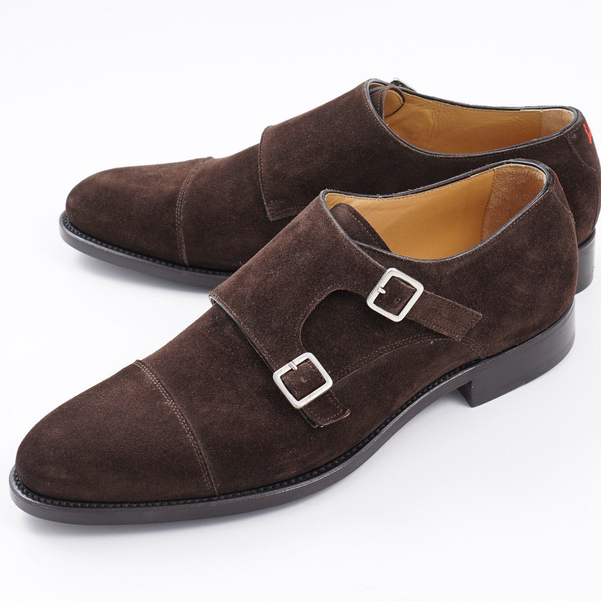 Isaia Suede Double Monk Strap - Top Shelf Apparel