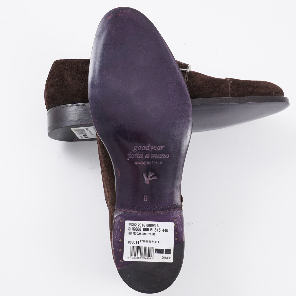 Isaia Suede Double Monk Strap - Top Shelf Apparel