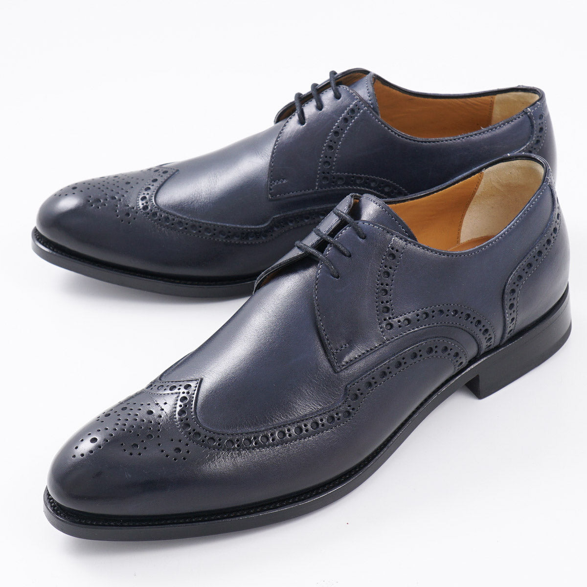 Isaia Calf Goodyear-Welt Wingtip - Top Shelf Apparel