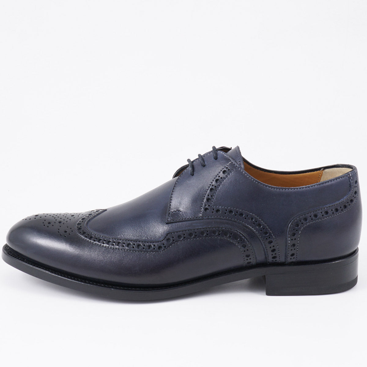 Isaia Calf Goodyear-Welt Wingtip - Top Shelf Apparel
