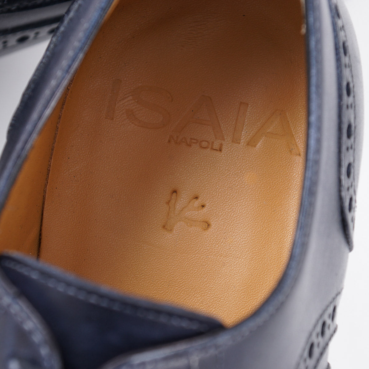Isaia Calf Goodyear-Welt Wingtip - Top Shelf Apparel